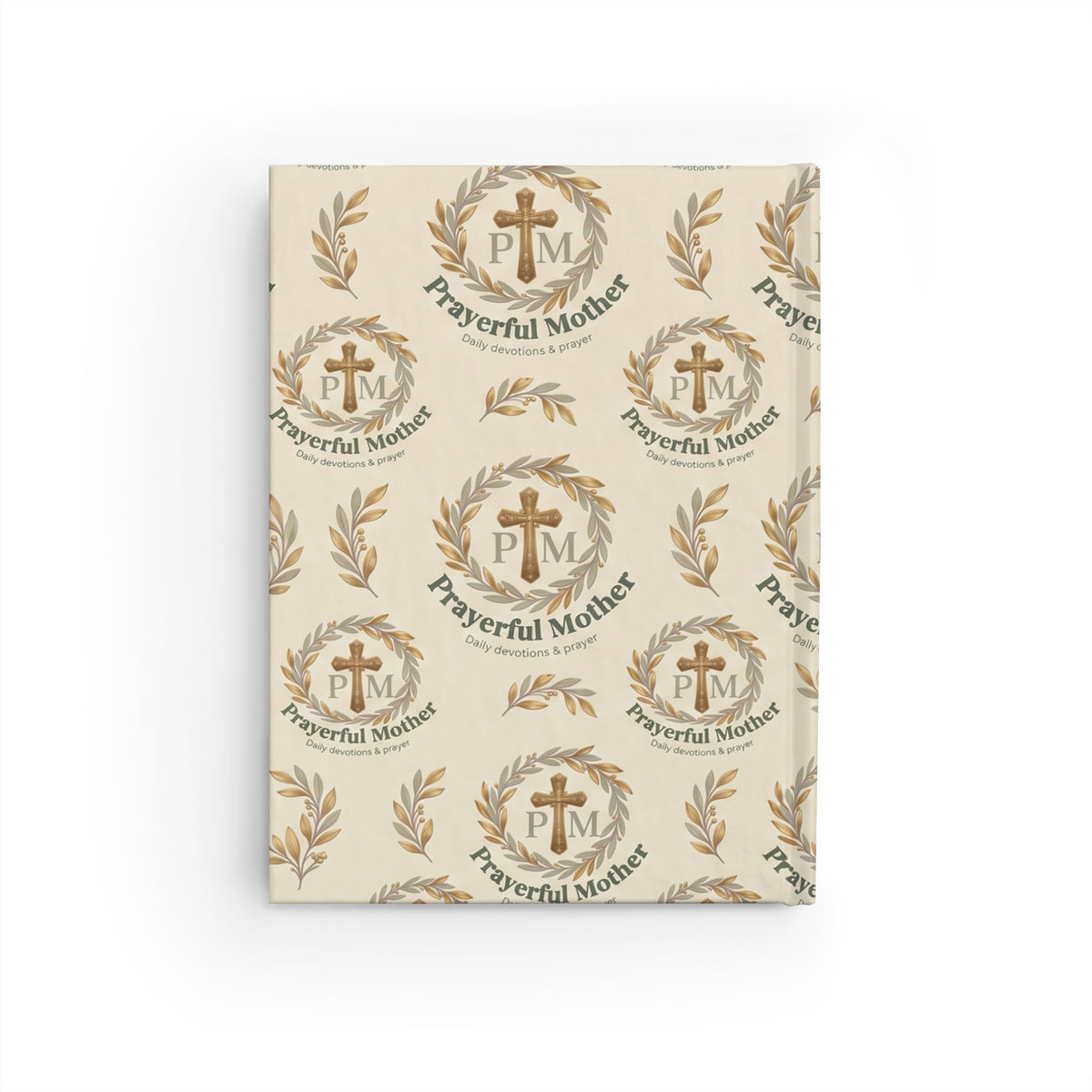 Prayerful Mother Journal — Lined Spiritual Keepsake Notebook