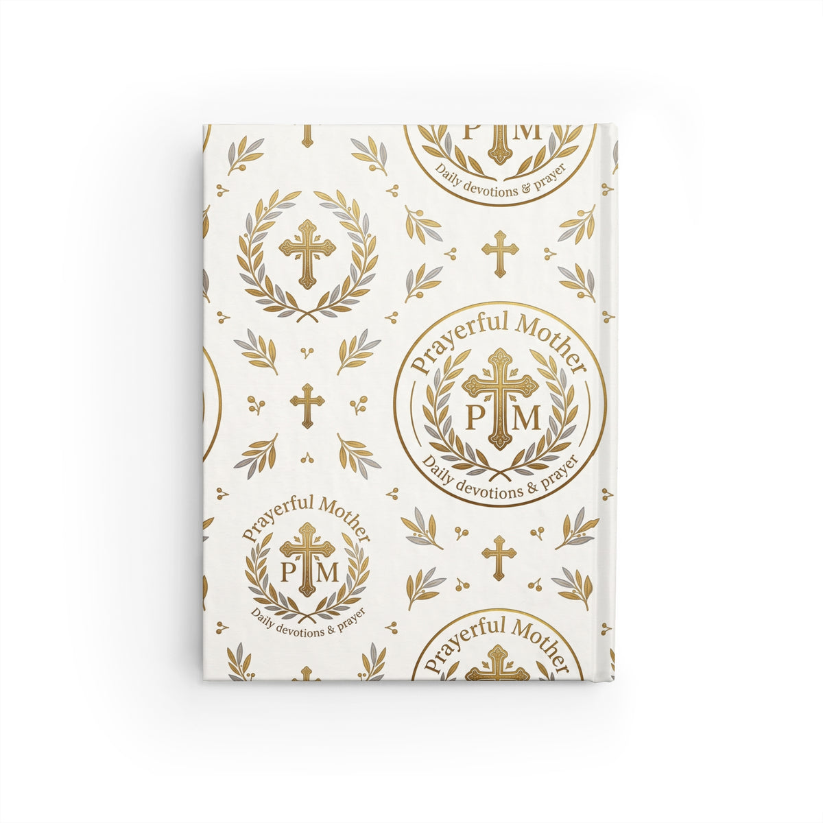 Prayerful Mother Ruled Journal — Faith Devotions & Gratitude Notebook