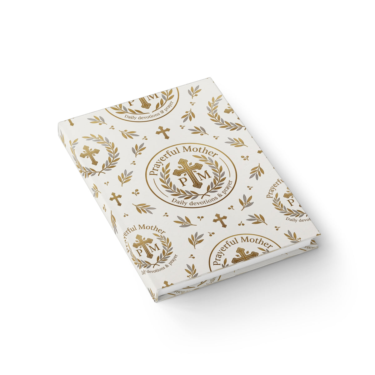 Prayerful Mother Ruled Journal — Faith Devotions & Gratitude Notebook