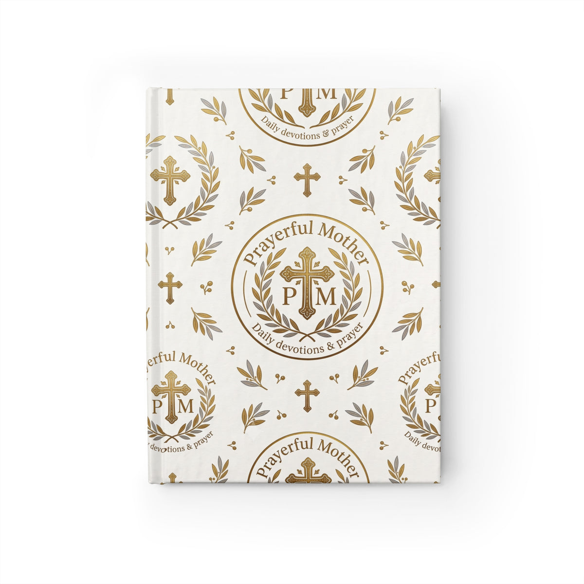 Prayerful Mother Ruled Journal — Faith Devotions & Gratitude Notebook