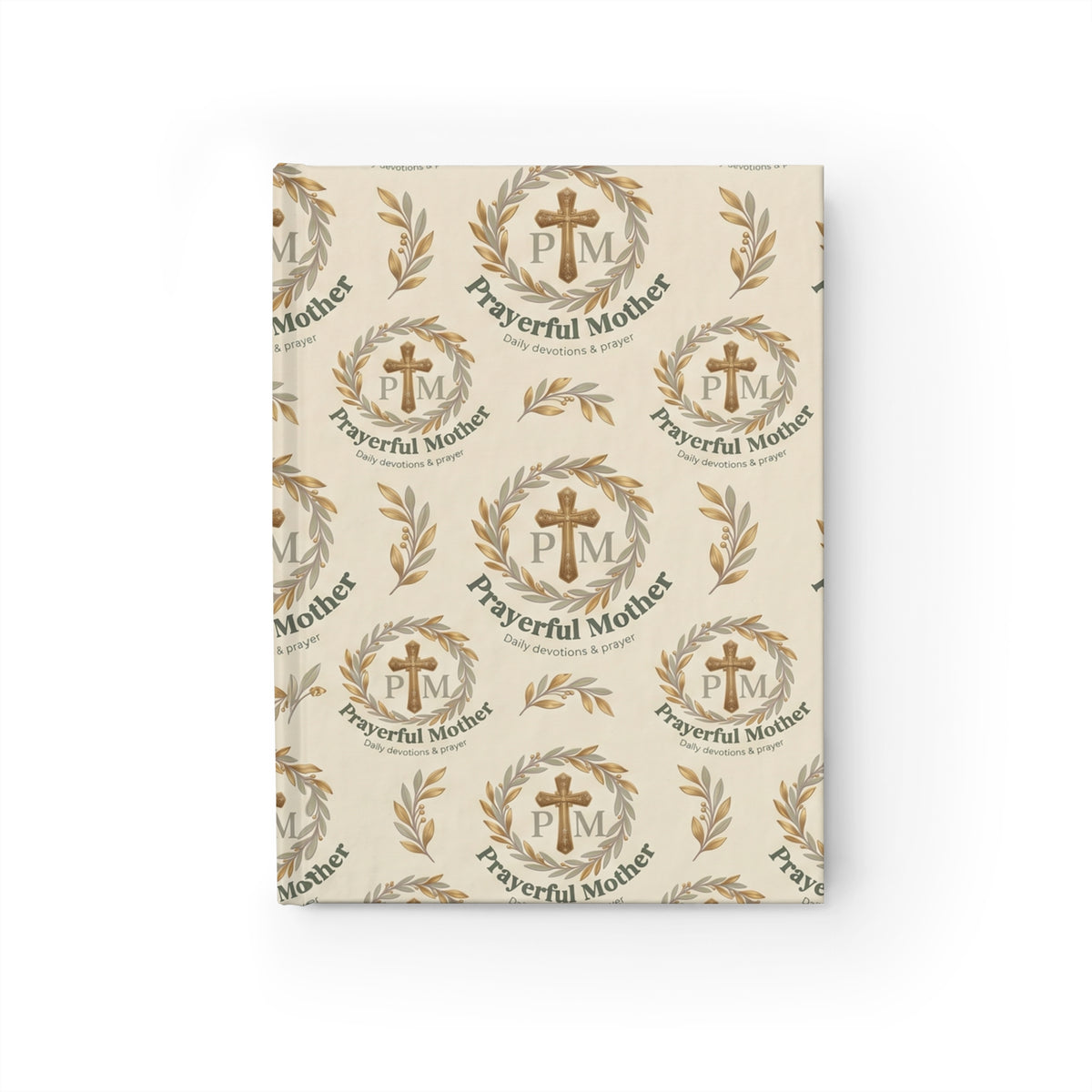 Prayerful Mother Journal — Lined Spiritual Keepsake Notebook