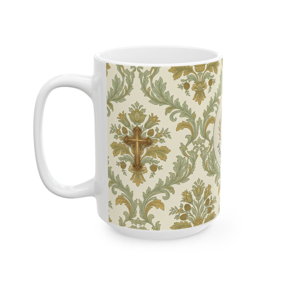 Prayerful Mother Ceramic Mug — Faithful Mom Coffee Cup (11oz/15oz)