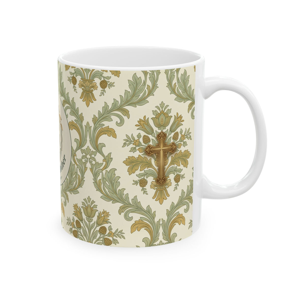 Prayerful Mother Ceramic Mug — Faithful Mom Coffee Cup (11oz/15oz)